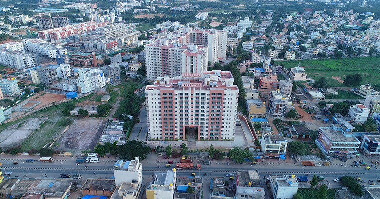 Exterior View, brigade-northridge 2 Bedroom 1250 Sq.Ft. Apartment In Kogilu Road Bangalore 10326470