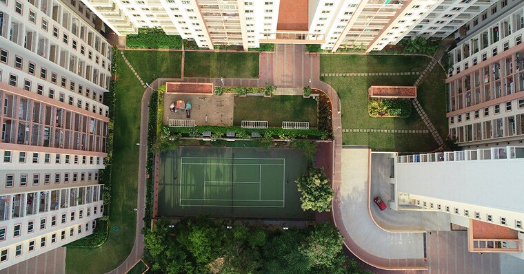 Exterior View, brigade-northridge 2 Bedroom 1250 Sq.Ft. Apartment In Kogilu Road Bangalore 10326470