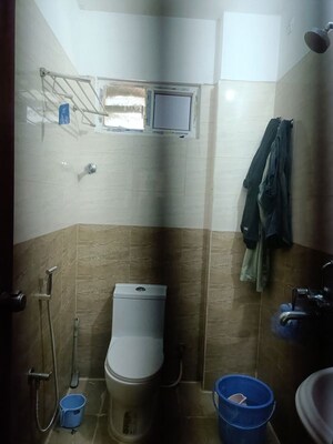 Bathroom in 3 BHK Apartment at Anita Residency Madhapur, Madhapur – for Rent