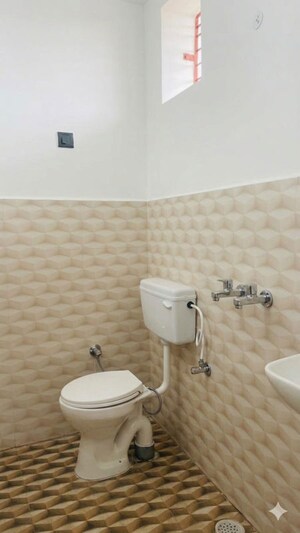 Bathroom in 1 RK Builder Floor at Friends Colony – for Rent