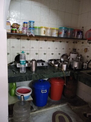 Kitchen in 1 BHK Builder Floor at Lajpat Nagar 4 – for Rent