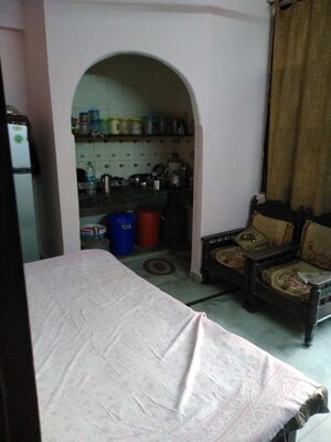 Living Room in 1 BHK Builder Floor at Lajpat Nagar 4 – for Rent