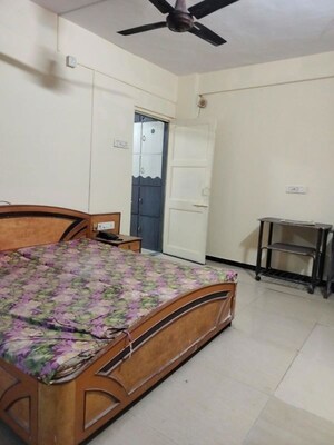 Bedroom in 1 BHK Apartment at Raj Park CHS, Kalwa – for Rent