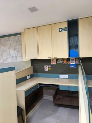 Kitchen in  Office Space at Nariman Point – for Rent