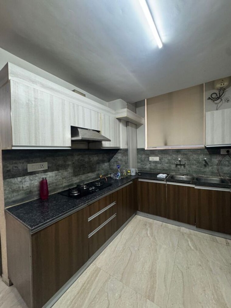 Kitchen, trishla-city 2 Bedroom 1340 Sq.Ft. Apartment In Patiala Road Zirakpur 10326694