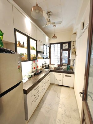 Kitchen in 2 BHK Builder Floor at Saurabh Niwas, Sector 40 – for Rent