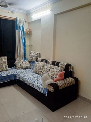 Living Room in 1 BHK Apartment at Hubtown Greenwoods, Vartak Nagar – for Rent