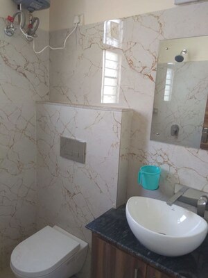 Bathroom in 2 BHK Builder Floor at Dcm – for Rent