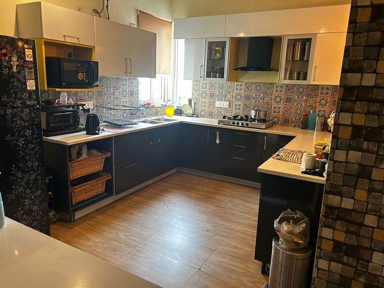 Kitchen, emaar-palm-terraces-select 5 Bedroom 5000 Sq.Ft. Penthouse In Sector 66 Gurgaon 10326653