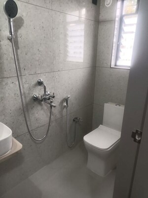 Bathroom in 1 BHK Apartment at Anand Park Aundh, Aundh – for Rent