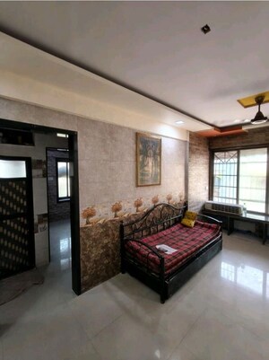 Living Room in 1 BHK Apartment at Riddhi Siddhi CHS, Panch Pakhadi – for Rent