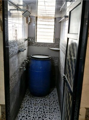 Bathroom in 1 BHK Apartment at Riddhi Siddhi CHS, Panch Pakhadi – for Rent