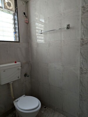 Bathroom in 1 BHK Apartment at Aashirwad Residency Wakad, Wakad – for Rent