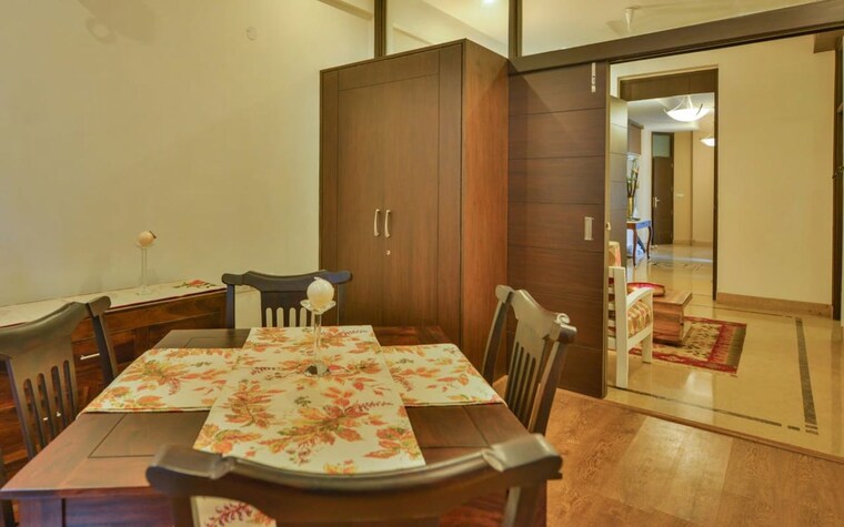 Dining area, panchsheel park 4 Bedroom 4500 Sq.Ft. Builder Floor In Panchsheel Park Delhi 10326786