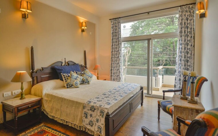 Bedroom, panchsheel park 4 Bedroom 4500 Sq.Ft. Builder Floor In Panchsheel Park Delhi 10326786
