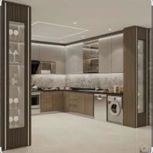 Kitchen in 3 BHK Apartment at Regency Vertex, Charai – for Sale