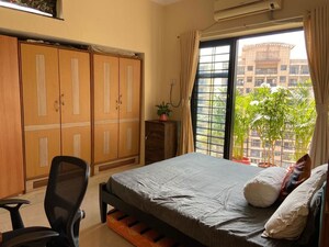 Bedroom in 1 BHK Apartment at K Raheja Heights, Malad East – for Rent