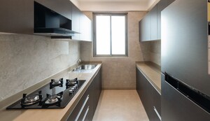 Kitchen in 2 BHK Apartment at Tharwani Majestic Towers, Kalyan West – for Rent