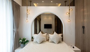 Building Lobby in 2 BHK Apartment at Tharwani Majestic Towers, Kalyan West – for Rent