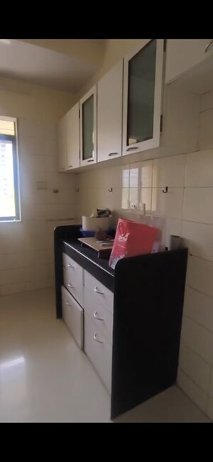 Kitchen in 3 BHK Apartment at KP Krishna Regency, Malad West – for Rent
