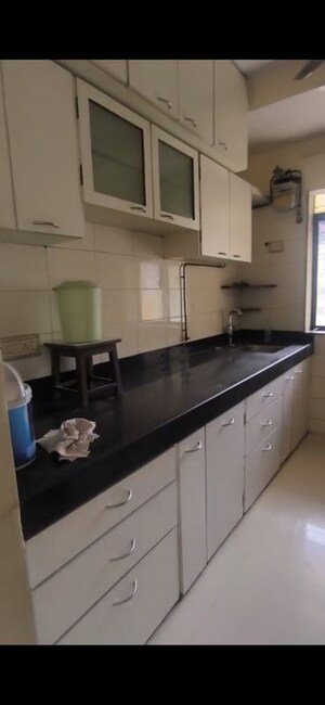 Kitchen in 3 BHK Apartment at KP Krishna Regency, Malad West – for Rent