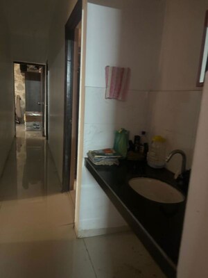 Bathroom in 4 BHK Apartment at Hill View CHS Kharghar, Kharghar – for Sale