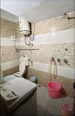 Bathroom in 2 BHK Builder Floor at Sector 23 – for Rent
