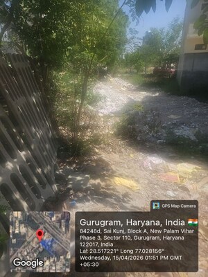  Plot – Exterior View View at Sector 110a - for Sale