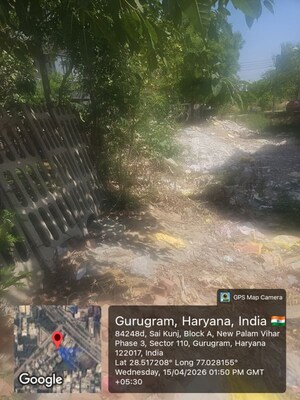  Plot – Exterior View View at Sector 110a - for Sale