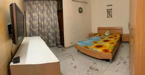 Bedroom in 4 BHK Builder Floor at Anand Niketan – for Rent