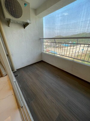 Balcony in 3 BHK Apartment at JP North Barcelona, Mira Road – for Rent