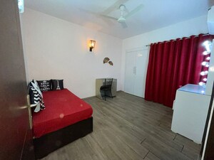 Bedroom in 3 BHK Builder Floor at Anand Niketan – for Rent