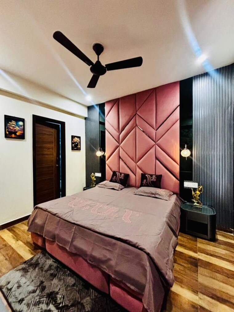 Bedroom, kharar mohali road 2 Bedroom 1250 Sq.Ft. Apartment In Kharar Mohali Road Kharar 10327149