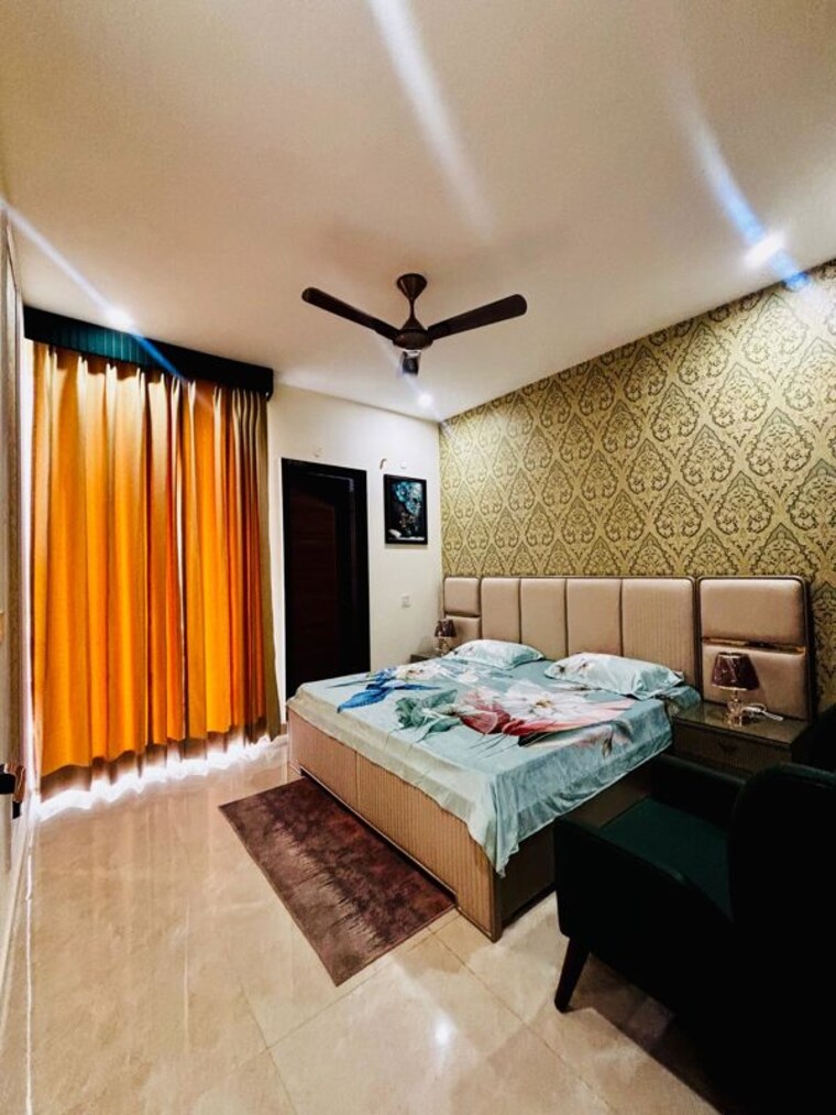 Bedroom, kharar mohali road 2 Bedroom 1250 Sq.Ft. Apartment In Kharar Mohali Road Kharar 10327149