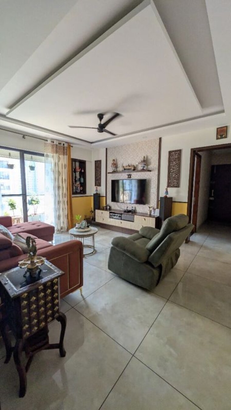 Living Room, vishala-vishwapriya-vertical-garden 3 Bedroom 1509 Sq.Ft. Apartment In Mysore Road Bangalore 10327158