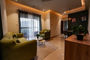 Living Room in 2 BHK Apartment at TCG The Cliff Garden, Hinjewadi – for Rent