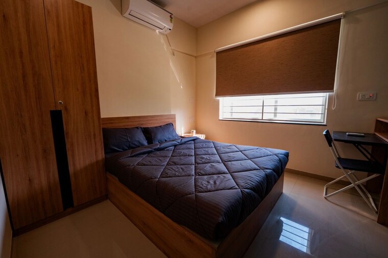 Bedroom, tcg-the-cliff-garden 2 Bedroom 1000 Sq.Ft. Apartment In Hinjewadi Pune 10327138