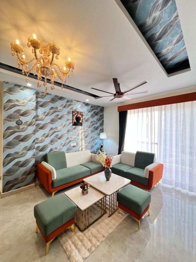 Living Room, bhago majra road 3 Bedroom 1400 Sq.Ft. Apartment In Bhago Majra Road Kharar 10327194