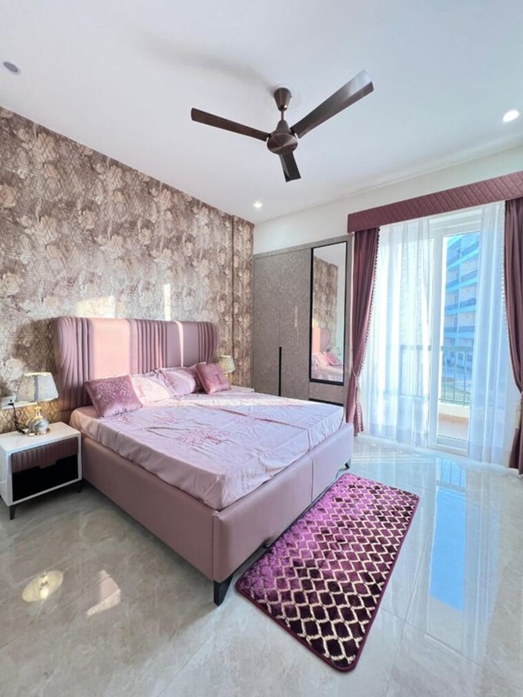 Bedroom, bhago majra road 3 Bedroom 1400 Sq.Ft. Apartment In Bhago Majra Road Kharar 10327194