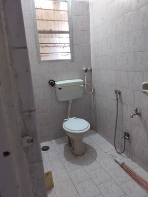 Bathroom in 3 BHK Apartment at Siddharth Nagar Phase 1, Aundh – for Rent