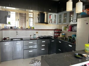 Kitchen in 3 BHK Apartment at Amits Bloomfield, Ambegaon Budruk – for Rent