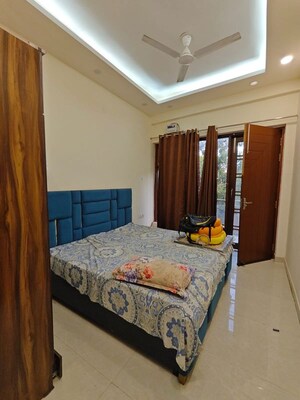 Bedroom in 2 BHK Builder Floor at Sushant Lok I – for Rent