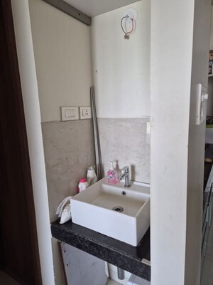 Bathroom in 2 BHK Apartment at Rucha Stature, Dhayari – for Rent