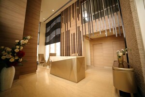 Staircase in 3 BHK Apartment at M3M Merlin, Sector 67 – for Sale