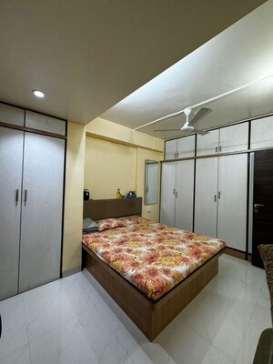Bedroom in 2 BHK Apartment at Rakshalekha Society, Dattawadi – for Rent