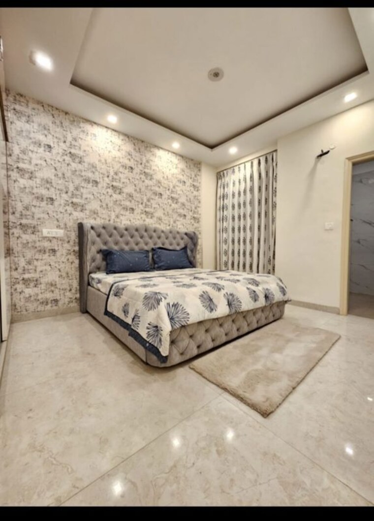 Bedroom, aura-homes 3 Bedroom 1650 Sq.Ft. Builder Floor In Patiala Road Zirakpur 10327360