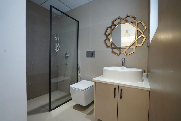 Bathroom, ambala highway 3 Bedroom 1880 Sq.Ft. Apartment In Ambala Highway Zirakpur 10327378