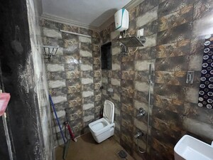 Bathroom in 2 BHK Apartment at HDIL Dheeraj Residency, Goregaon West – for Rent