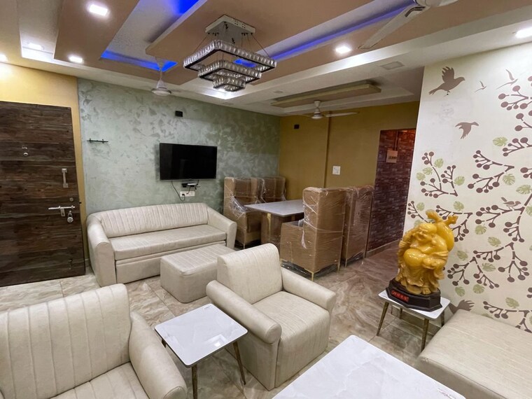 Living Room, hdil-dheeraj-residency 2 Bedroom 850 Sq.Ft. Apartment In Goregaon West Mumbai 10327372