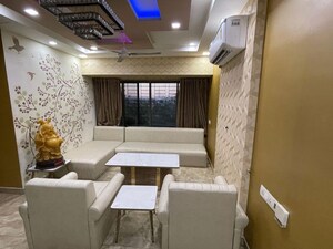 Living Room in 2 BHK Apartment at HDIL Dheeraj Residency, Goregaon West – for Rent